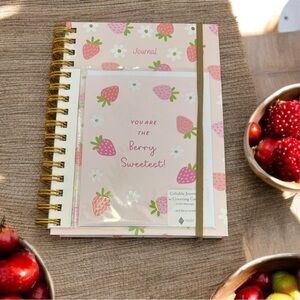 Giftable journal with greeting card 
And message inside … Berry Loved